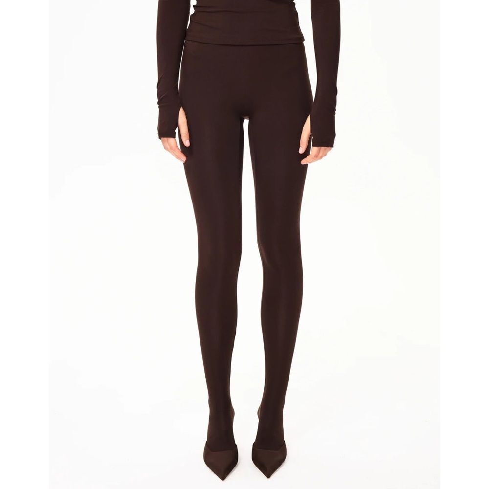 KHY Footed Leggings in ‘Chocolate’
